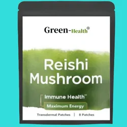 Organic Ganoderma Reishi Mushroom Powder 20:1 Extract Transdermal Patch - 100% Pure No Fillers!!