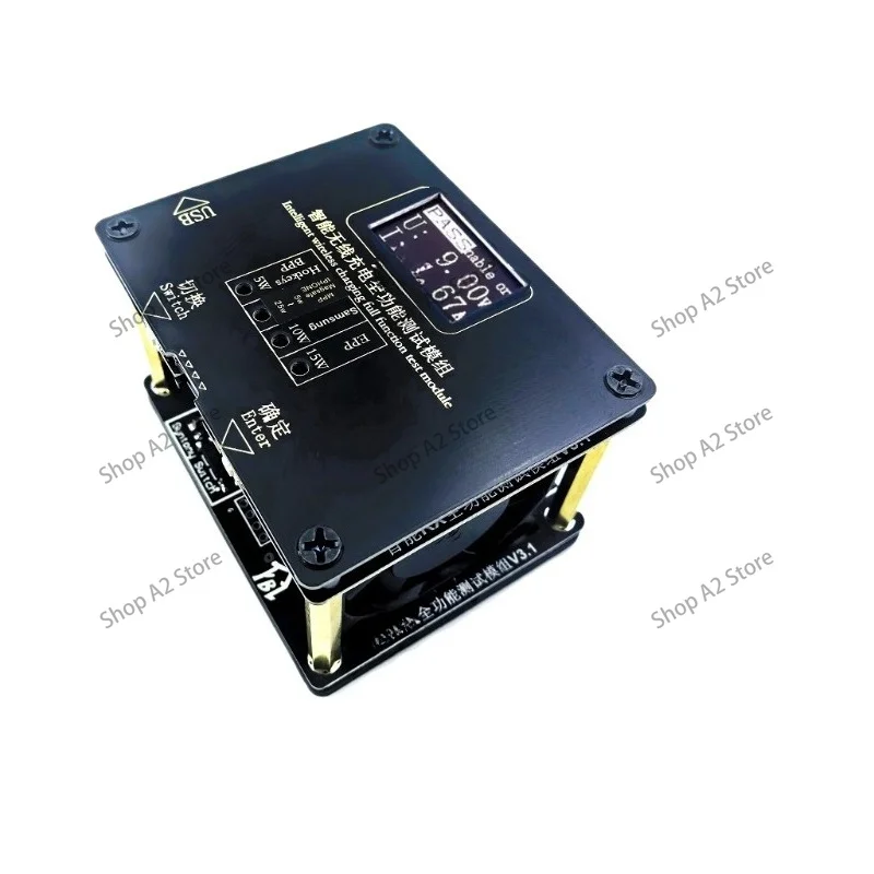 25W MPP Wireless Charging Aging Test Rack, Qi2.2 Standard Wireless Charger Continuous Aging Test Fixture
