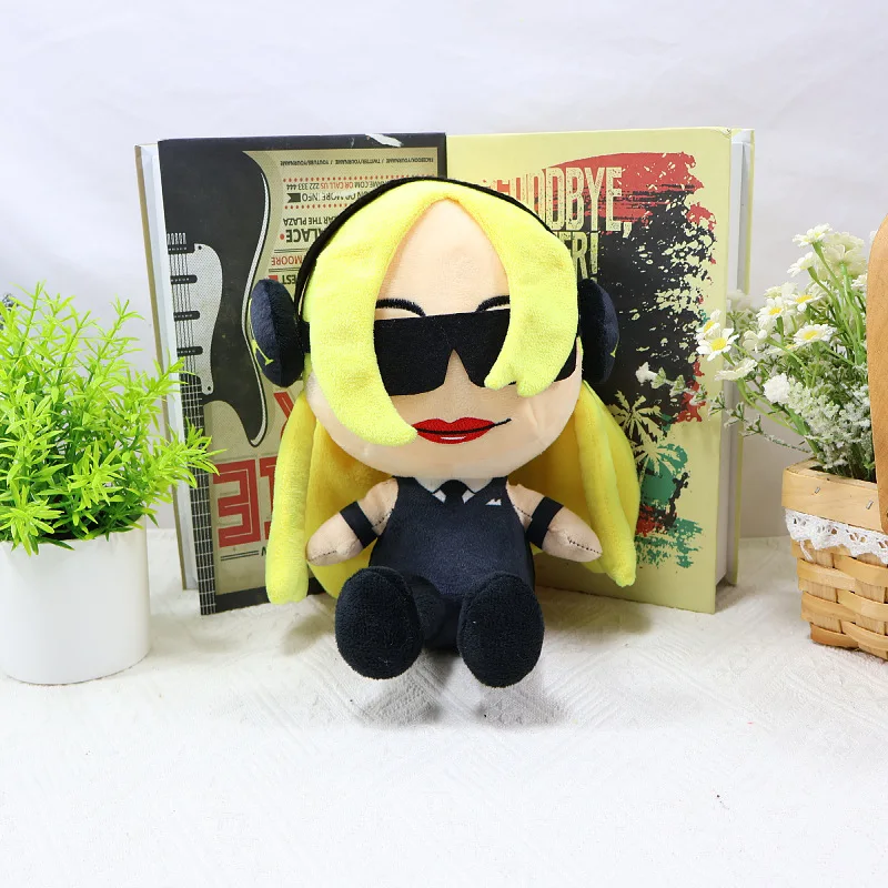 

25CM Alaska Violet Plush Toy Cartoon Game Peripheral Stuffed Doll Creative Room Decoration Pillows Kids Birthday Christmas Gifts