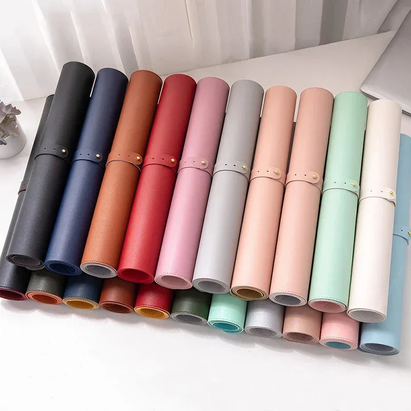 حصيرة واقية كبيرة للمكتب - لوحة مفاتيح وماوس مقاومة للماء من البولي يوريثان، لوحة ماوس مثالية للألعاب لملحقات الكمبيوتر #1