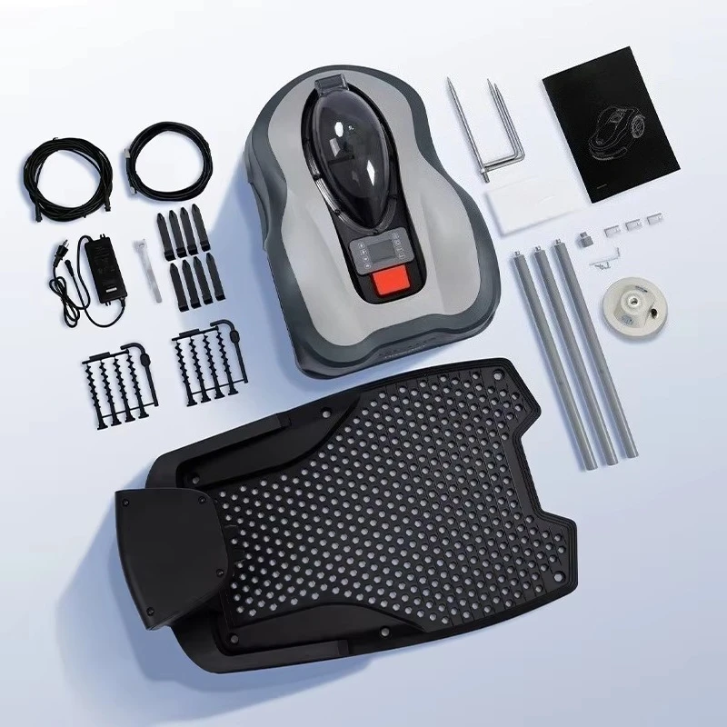 تخصيص تحديد المواقع الذكية جزازة العشب روبوت الذكاء الاصطناعي 1600 واط المنحدر 45 درجة شحن سريع N2000 جزازة العشب