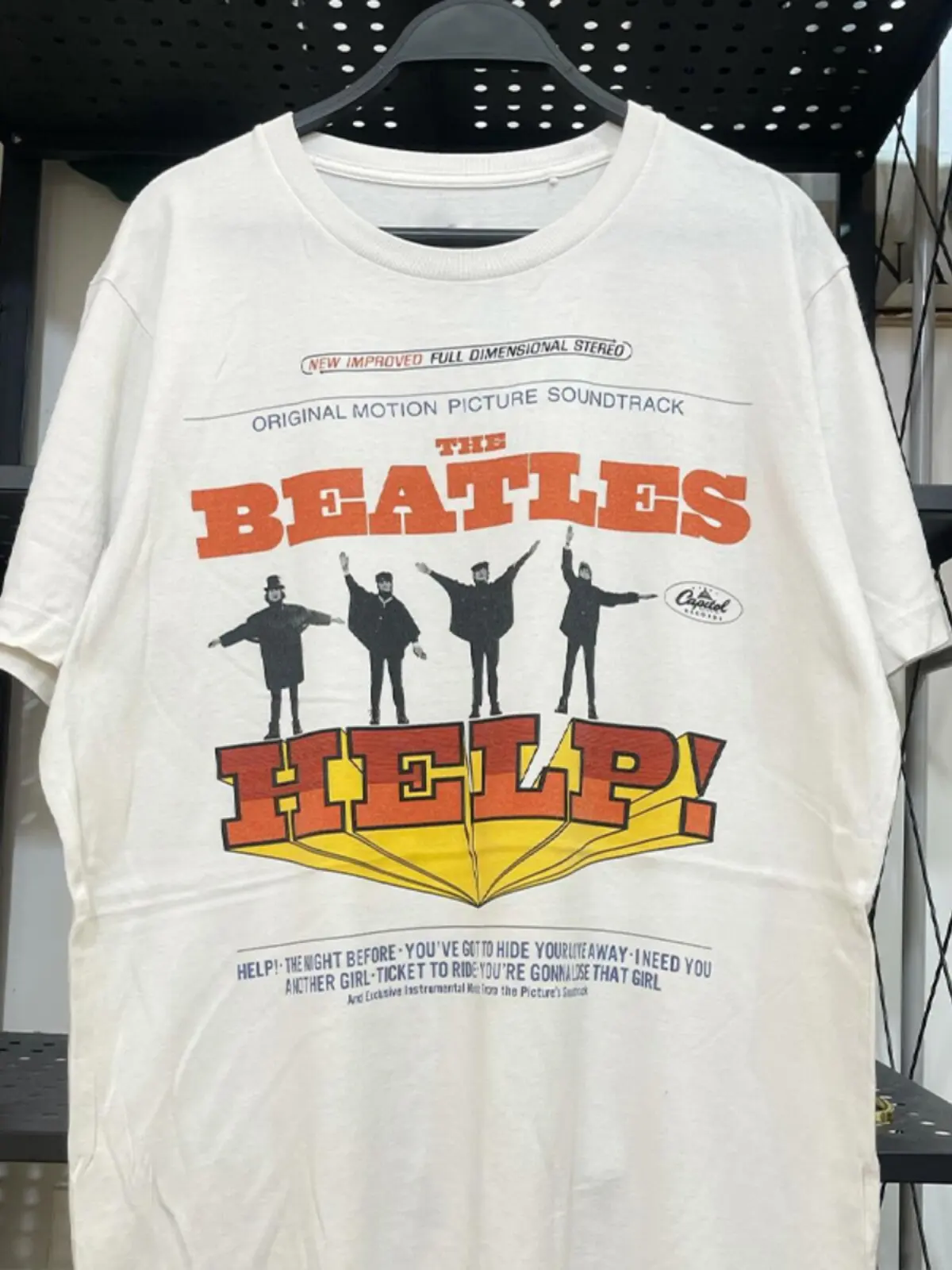 The Beatles John Lennon Rock Chic Hip Hop Short Sleeve Men's and Women's Loose Trendy T-shirt