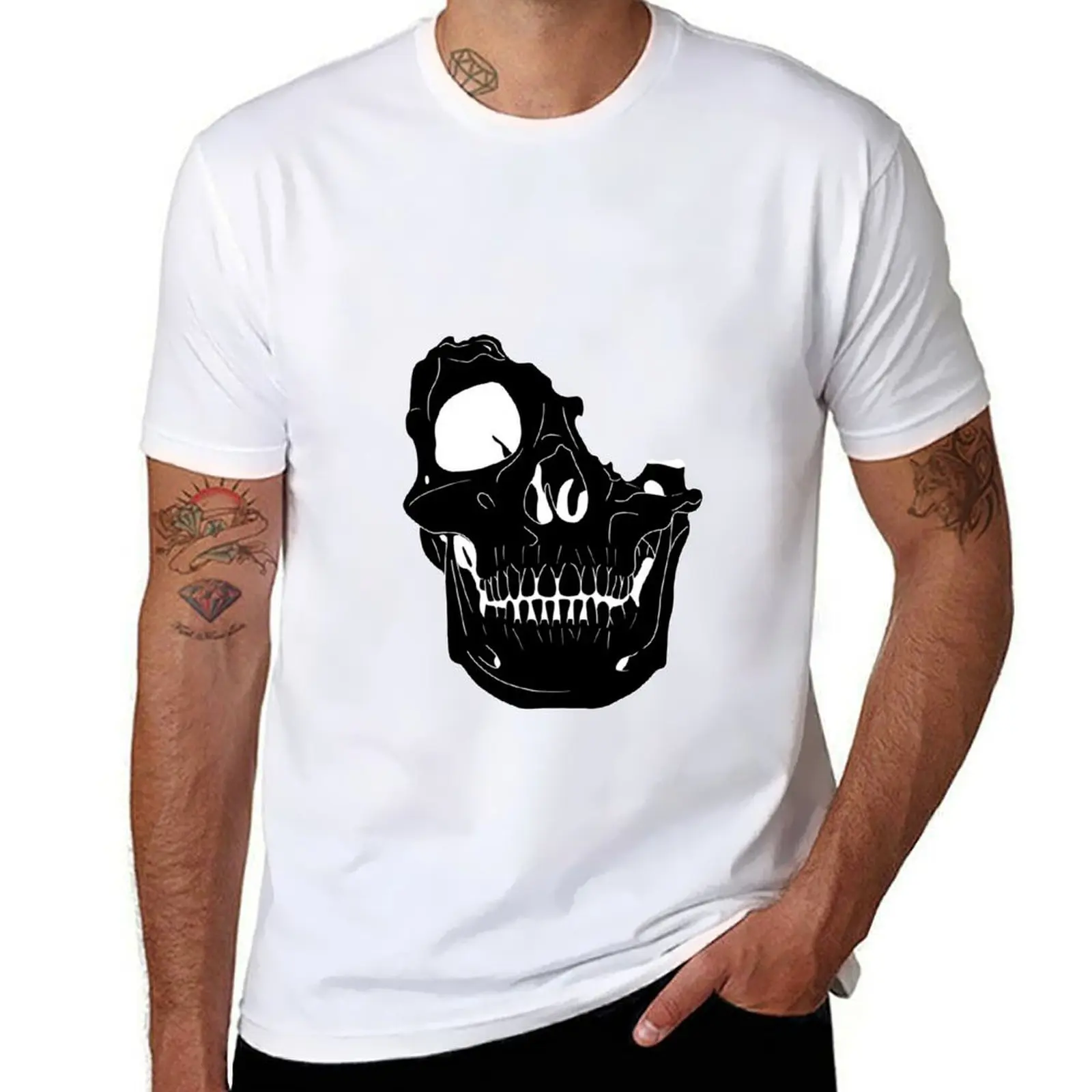 

Skull T-Shirt man t shirts for men casual t shirts cotton 100% cotton t shirts man 100% T-Shirt