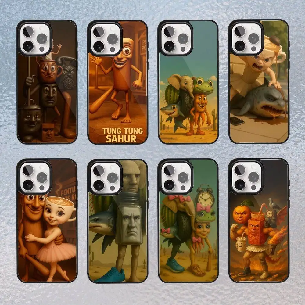 

TRIPA TRALALA LIRILIRA TUNG SAHURO Phone Case For iPhone Magsafe Magnetic 17,16,15,14,13,12,11 Wireless Charging cover