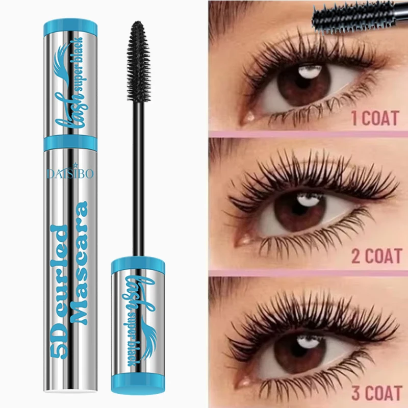 มาสคาร่ากันน้ำ 4D ขนตายาว ติดทนนาน ขนตาไหมสีดำ ต่อขนตา แต่งหน้า ความงาม ดวงตา เครื่องสำอางเกาหลี