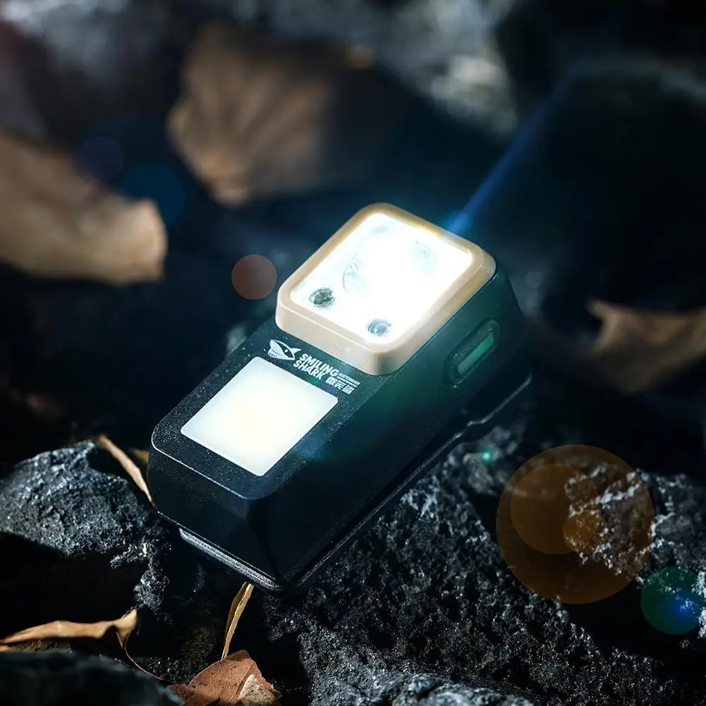 LED-Taschenlampe mit Magnetklemme für den Außenbereich, extrem lange Leuchtdauer, Arbeits- und Notfalllampe, wiederaufladbar, zum Anbringen, ideal zum Campen und Wandern. – Detail 8