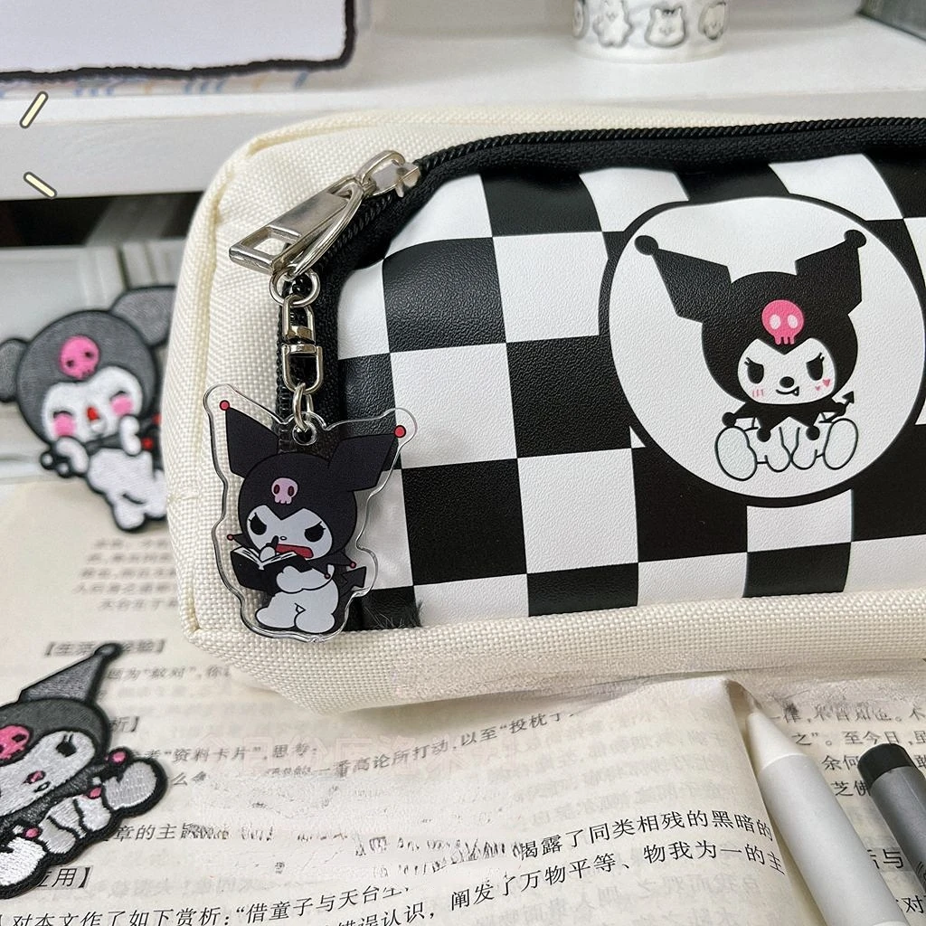 Sanrio Hello Kitty Stationery Kuromi My Melody Cinnamoroll Pencil Case Student My Melody Large-capacity Pencil Bags