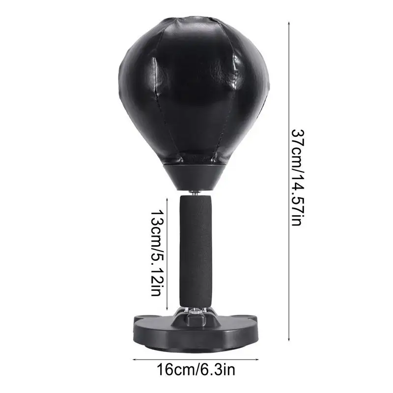 Punching Bag Desktop Punching Bag Stress Buster With Suction Cup Desk Table Boxing Punch Ball Fun Punch Rage Bag for Office