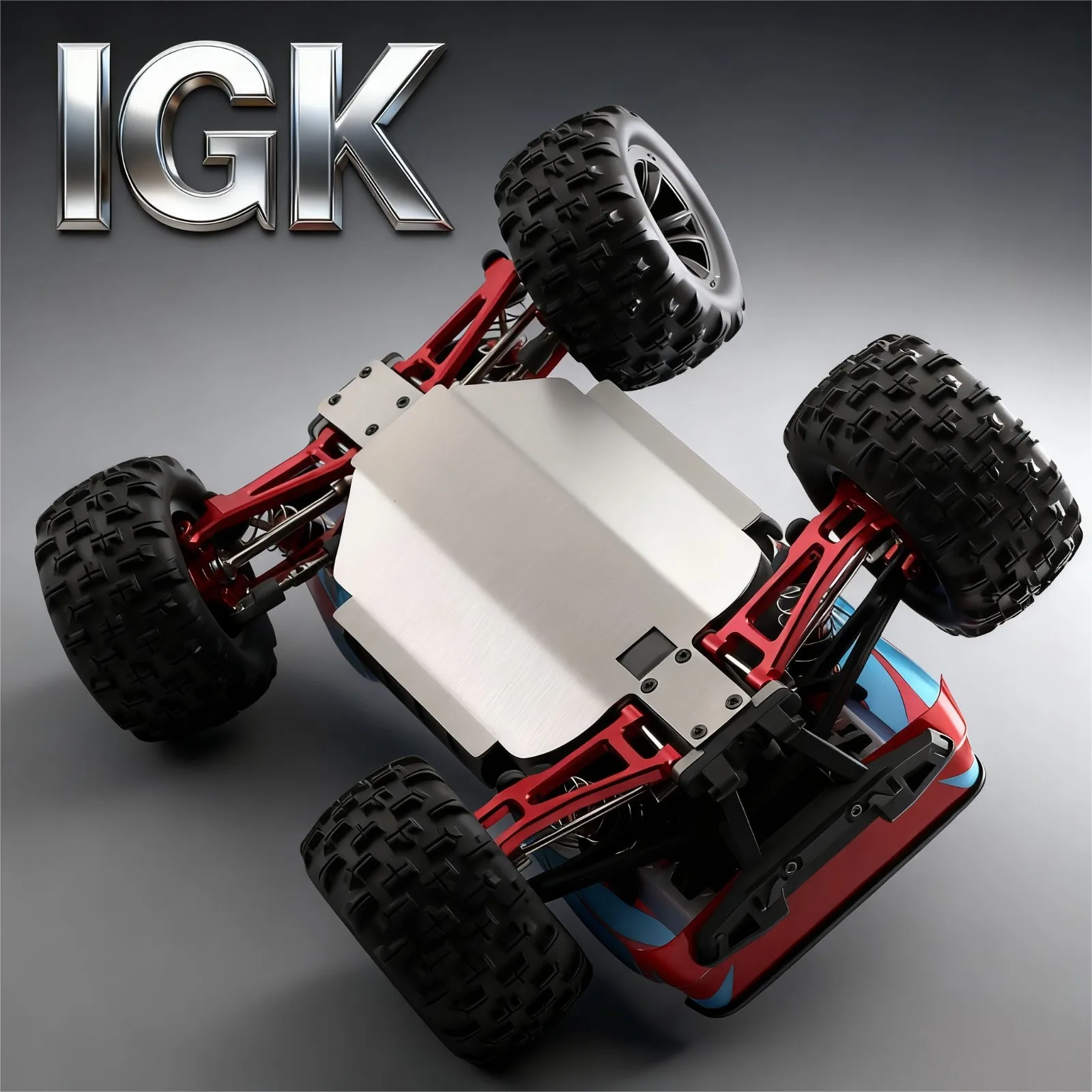 304 Stainless Steel Chassis Skid Plate Armor for MJX Hyper Go 16207/16208/16209/16210/H16 1/16 RC Car Upgrade Parts