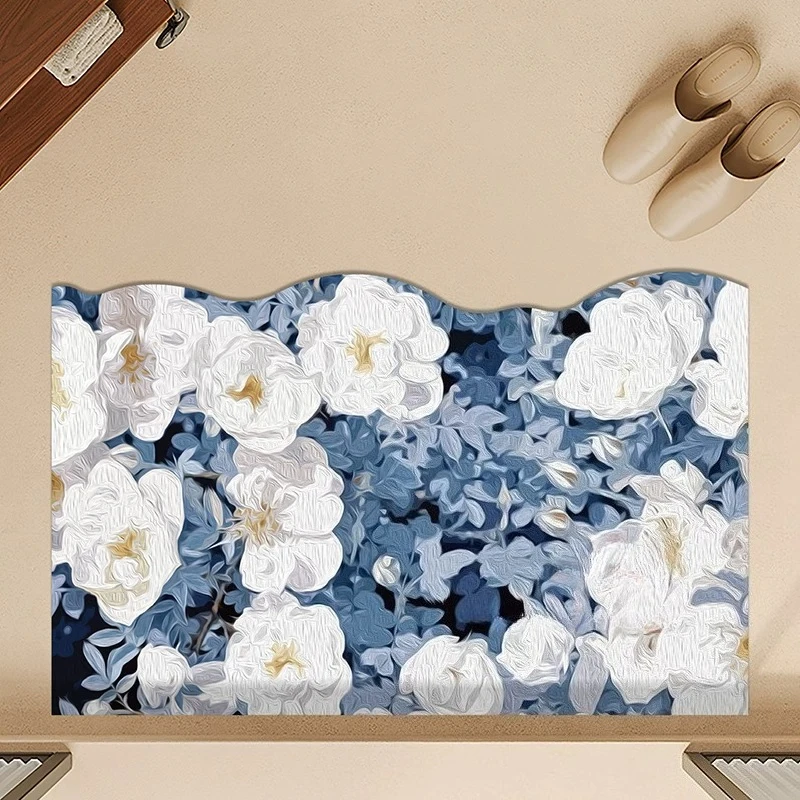 Bathroom absorbent diatom mud toilet  doormat toilet toilet floor mat toilet carpet