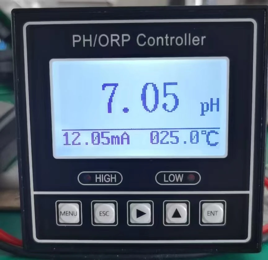 Imagem -03 - Linha Controlado Medidor de Transmissor 420ma ou Saída Rs485 do Monitor da Água com Conjunto Completo do Sensor Ph6800 em