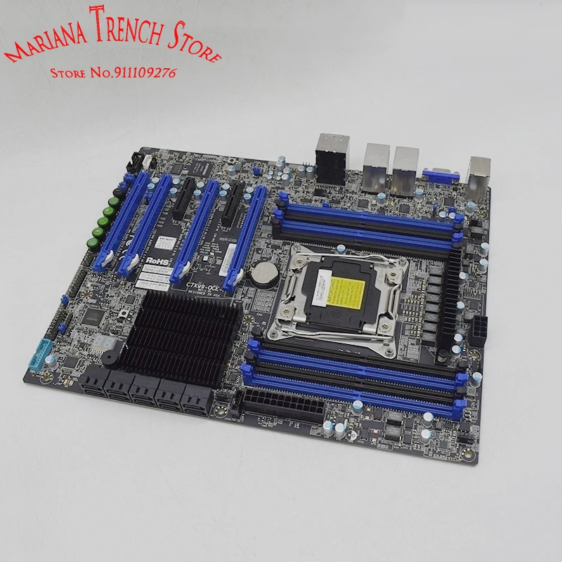 

C7X99-OCE-F для настольной материнской платы Supermicro LGA2011 Core i7 E5-1600/2600 v3/V4, процессор DDR4 PCI-E3.0