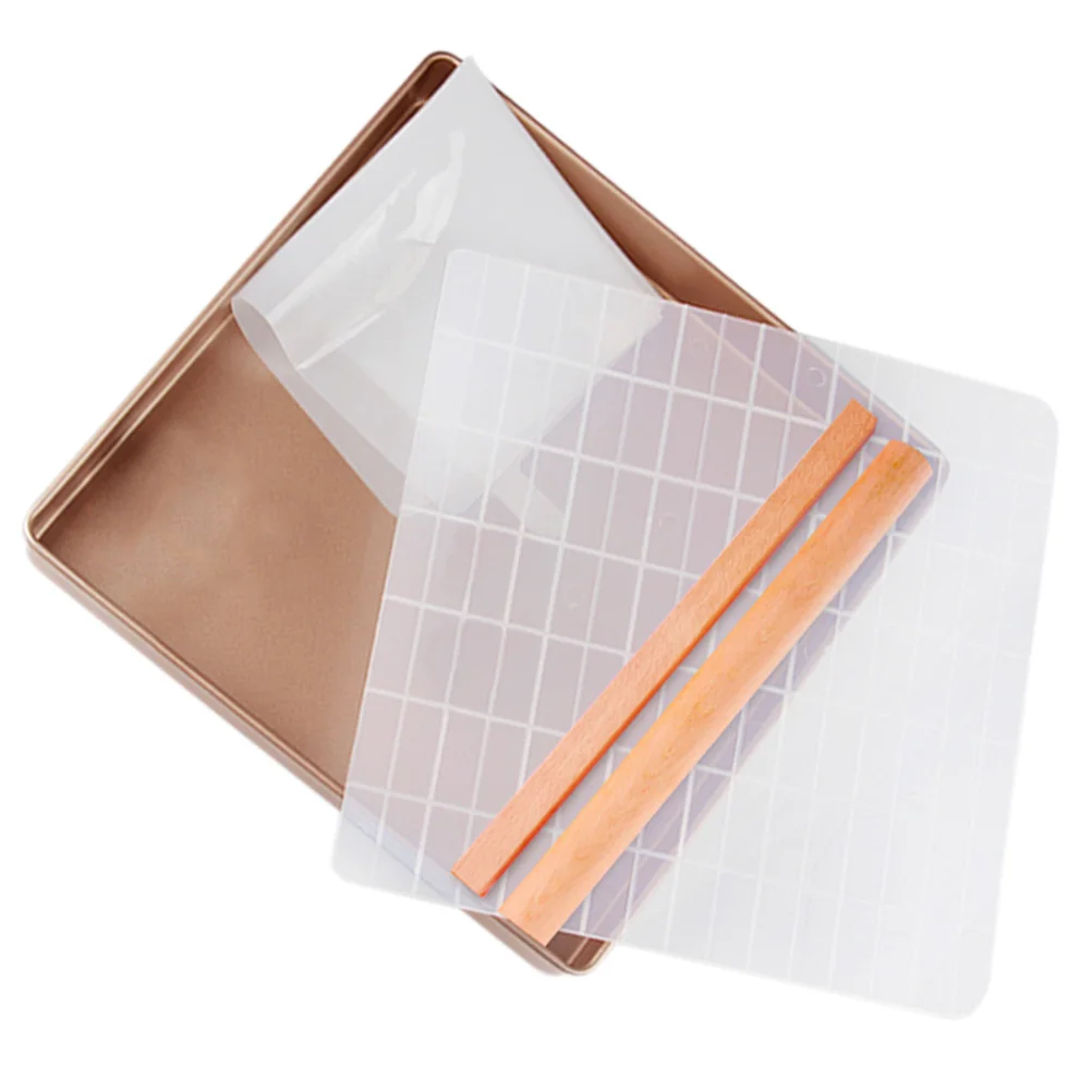 

1Set Nougat Baking Tools Non-Stick Mold Pad Rolling Pins Pastry Mold for Cake Roll Biscuit Cooking Nougat Baking Tools