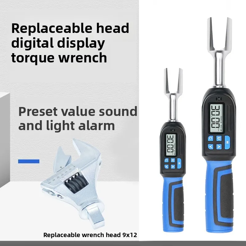 

Цифровой динамометрический ключ, высокоточная переключаемая головка, регулируемый автомобильный ремонт, свеча зажигания, динамометрический ключ