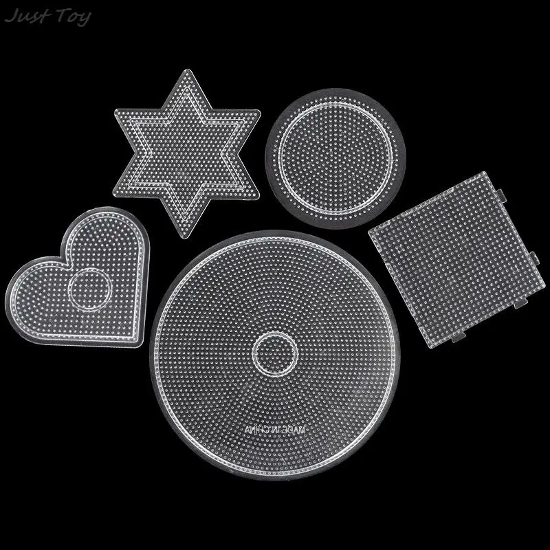 7 Arten 2,6mm Perlen-Platten für Hama-Perlen, Lernspielzeug, Puzzle, Schmelzperlen-Bastelset, DIY-Schablonen – Detail 4