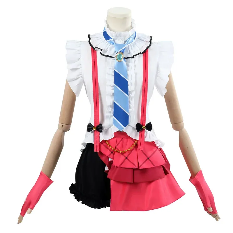

Lovelive Kousaka Honoka Косплей Минами Котори Костюм Сонода Уми Карнавальная форма Аниме Костюмы для Хэллоуина Женская игра mb.3