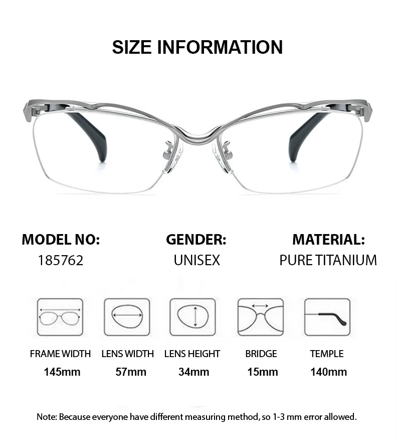 Chashma Prescription Glasses Pure Titanium Frame Men Fashion Top End Optical Ultra Light Eyewear Spectacles High Quality Male