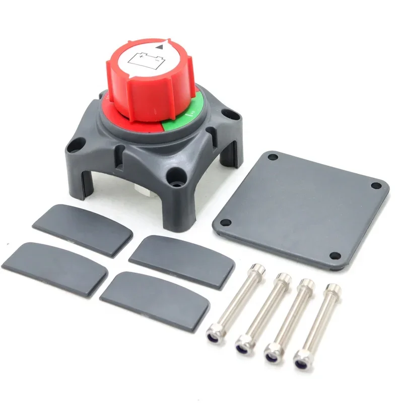 Heavy Duty Dpdt 12V 24V 48V Dual Car Vehicle RV Marine Boat Battery Isolator Master Kill Switch Disconnect Power Cut Off Kit