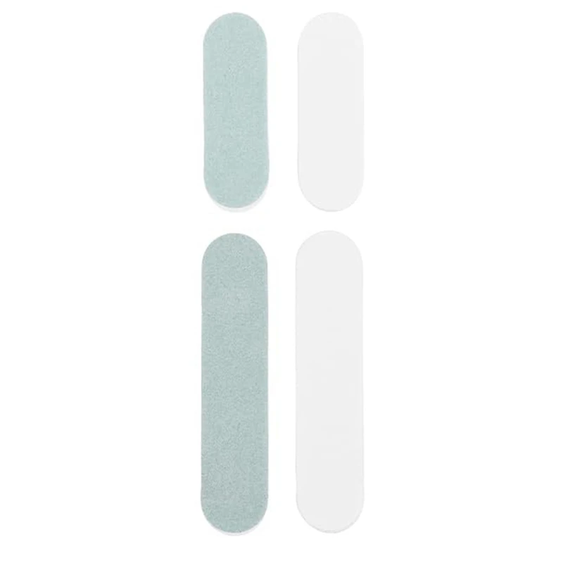 Aa49 30 peças bastão de polimento de prata retângulo barras de polimento de dupla face 0,76x2,3 tamanhos/0,78x3,5 polegadas para suprimentos de joias