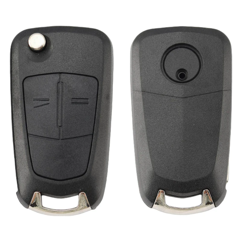 OEM 10Pcs 2/3Button Replacement Key Case Original Flip Remote Key Shell For Vauxhall Opel Astra H Corsa D Vectra Zafira Signum