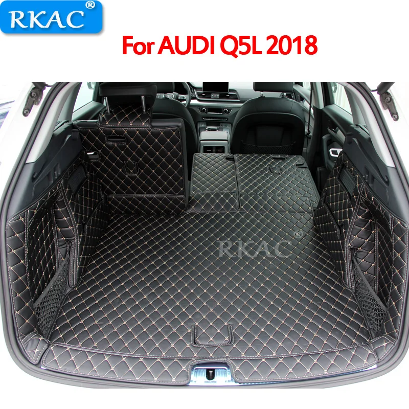 Car Styling For Audi Q5 Q5L 2018 2019 Car Boot Mat Rear Trunk Liner Cargo Floor Carpet Tray Protector Accessories Dog Pet Covers