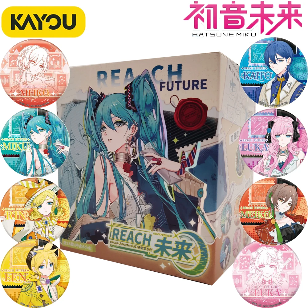 本物のkayou初音ミクコレクションバッジ日本の人気仮想歌手絶妙な職人技のブローチ子供の趣味のギフト