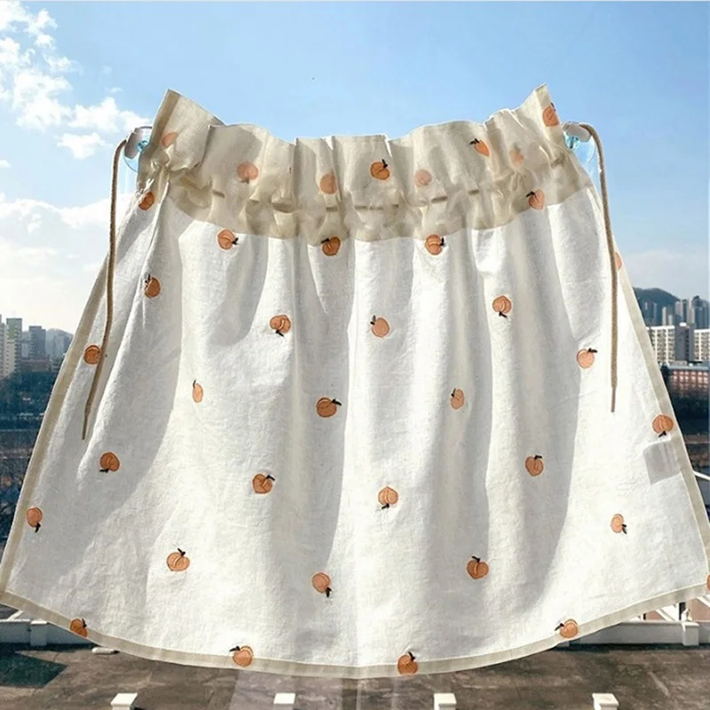 Cartoon Baby Car Curtain Kawaii Embroidered Bear Star Moon Sun Protection Sunshade for Children UV Protect Window Curtain