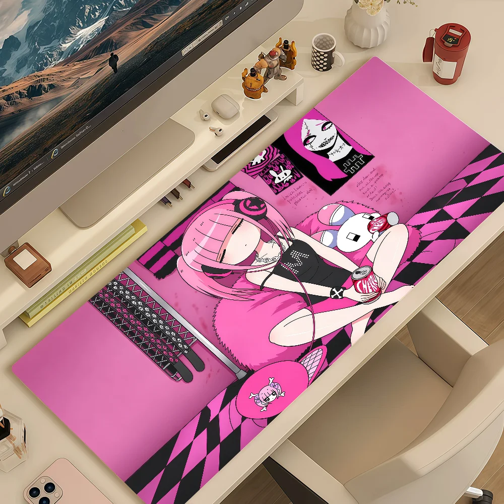 M-Menhera Mouse Pad Chan MousePad Non-slip Lockedge Office Student Gaming Thickened Large Virtual Writing Pad Girl Image Cushion