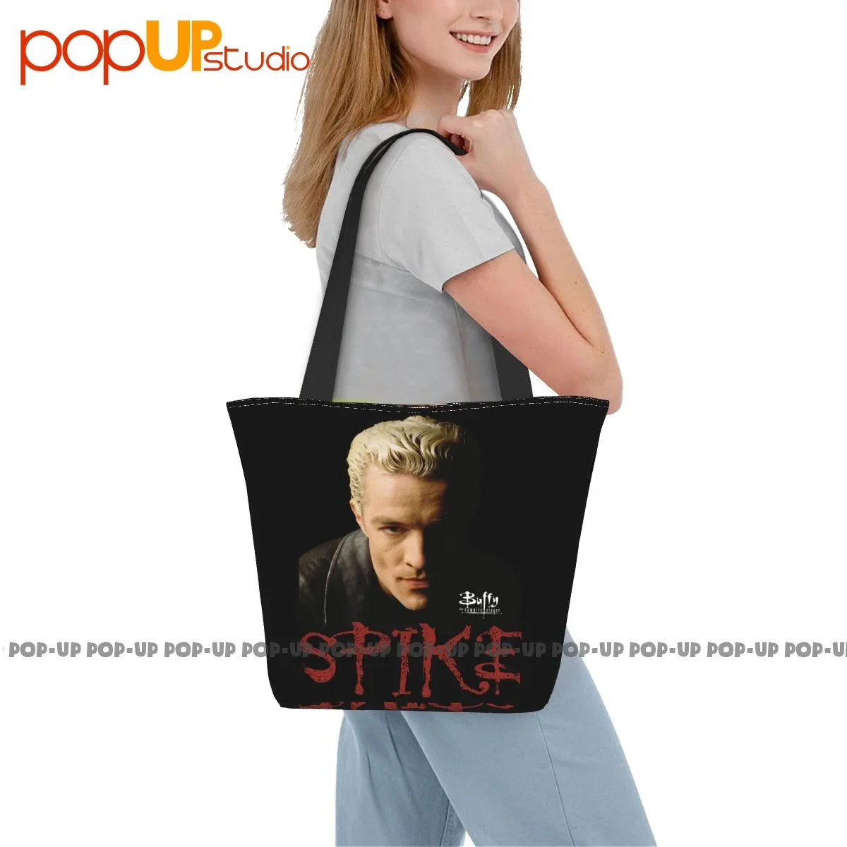Buffy The Vampire Slayer Spike Buffy Fashion Handbags Convenient Shopping Bag High Quality