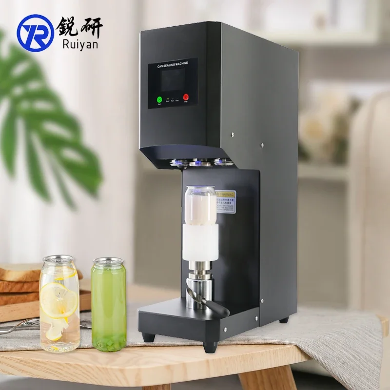 

Semi Automatic Can Sealing Machine Semi Auto PET Bottle Can Sealer Sealing Machine Pop Can Sealing Machine For Tin Jar Bottle