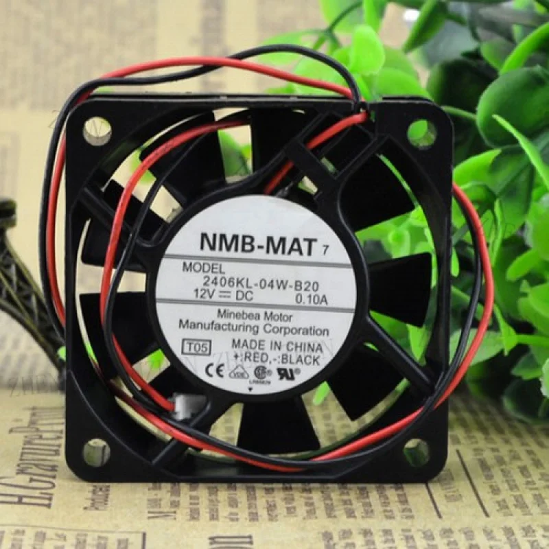 

Y Y 1 шт. Новый для NMB 2406KL-04W-B20 6015 12 В 0,10 А 2-контактный охлаждающий вентилятор # QW.