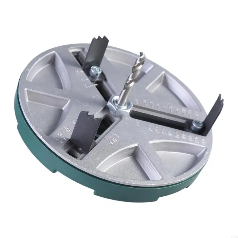 Professional Hole Saw Cutter Adjustable Hole Saw Punching Saw for Woodworking,Diameter 45-130mm for DIY Enthusiasts