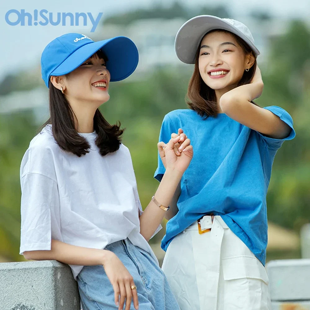 

OhSunny Unisex Baseball Cap New Professional Sun Protection Hats UPF50+ Adjustable Fashion Hip Hop Hat for Outdoors Sports