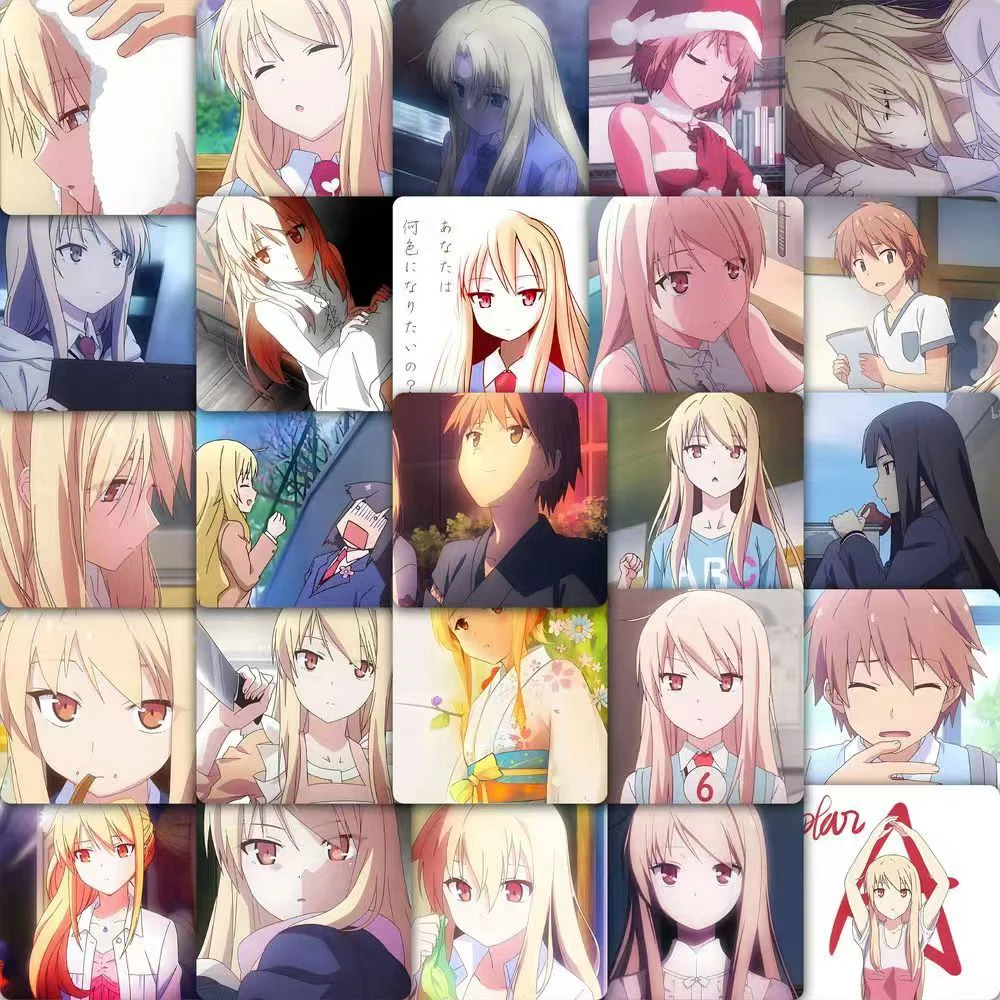 

10/30/59pcs The Pet Girl of Sakurasou Anime Stickers Girls Shiina Mashiro Sticker Aesthetics Sakurasou no Pet Na Kanojo Decals