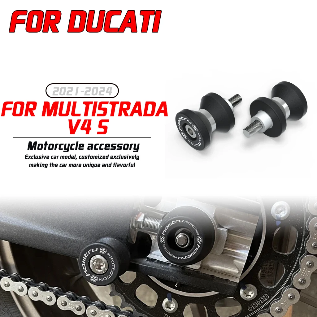 

For 2021 Ducati Desert X/Multistrada V4 S Rally Motorcycle Slide Wire Axis Swing Arm Shaft Bracket Screw
