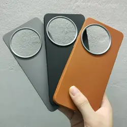 For OnePlus 13 Case Hard PU Skin Slim Protective Back Cover Case For One Plus 13 OnePlus13 1+13 Full Cover phone shell housing