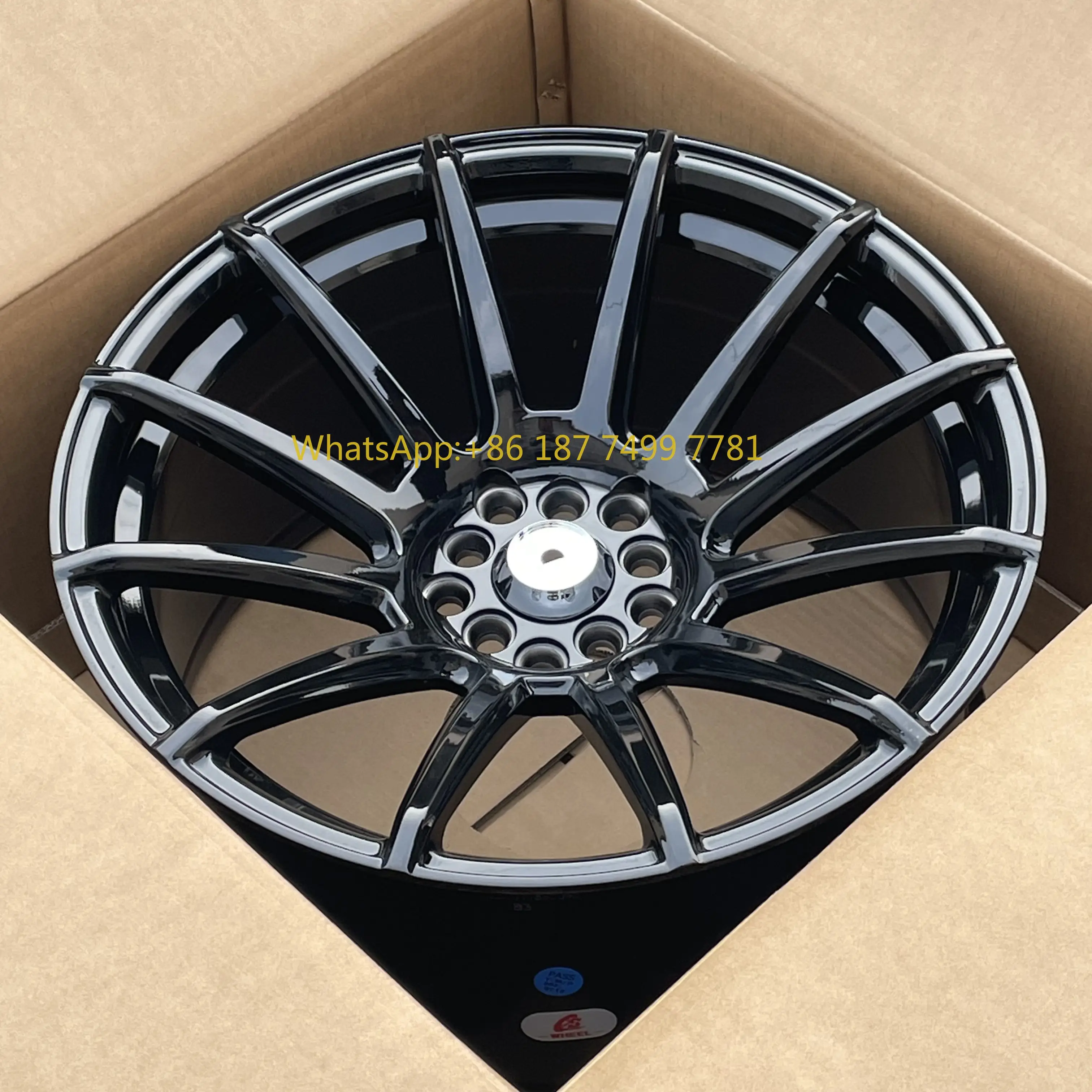 

20 Inch 5x112 5x114.3 5x120 Flow Forming Multi-spoke Alloy Rims Sports Car Passenger Wheels