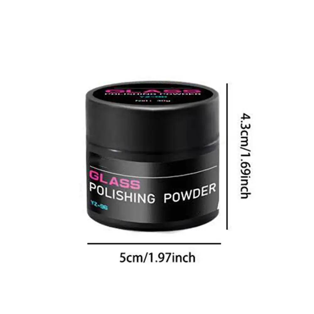 Pembersih Penghilang Film Minyak Bubuk Pemoles Kaca Otomotif untuk Goresan Wiper Kaca Depan dan Pemoles Kaca
