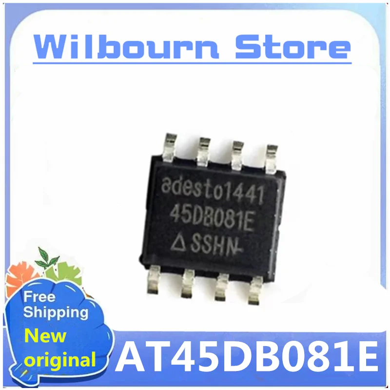 

10PCS/LOT AT45DB081E AT45DB081E-SSHN-T 45DB081E-SSHN SOP8 Available in stock