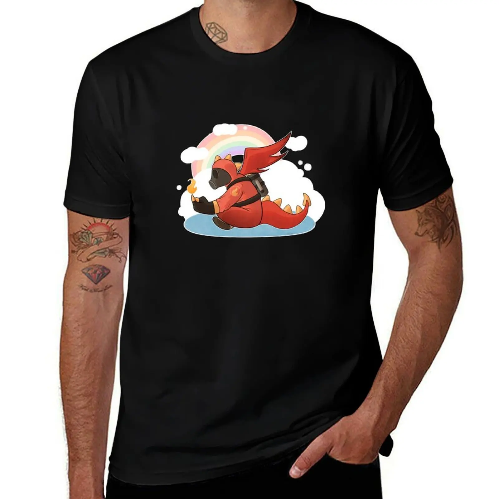 Pyro - Team fortress 2 T-Shirt funny t shirts cotton T-Shirt