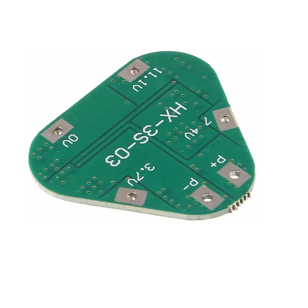 Placa de carga de batería de litio 18650 con módulo de protección, módulo de cargador BMS, 12V, 8A, entrada de carga, salida PCB Prote