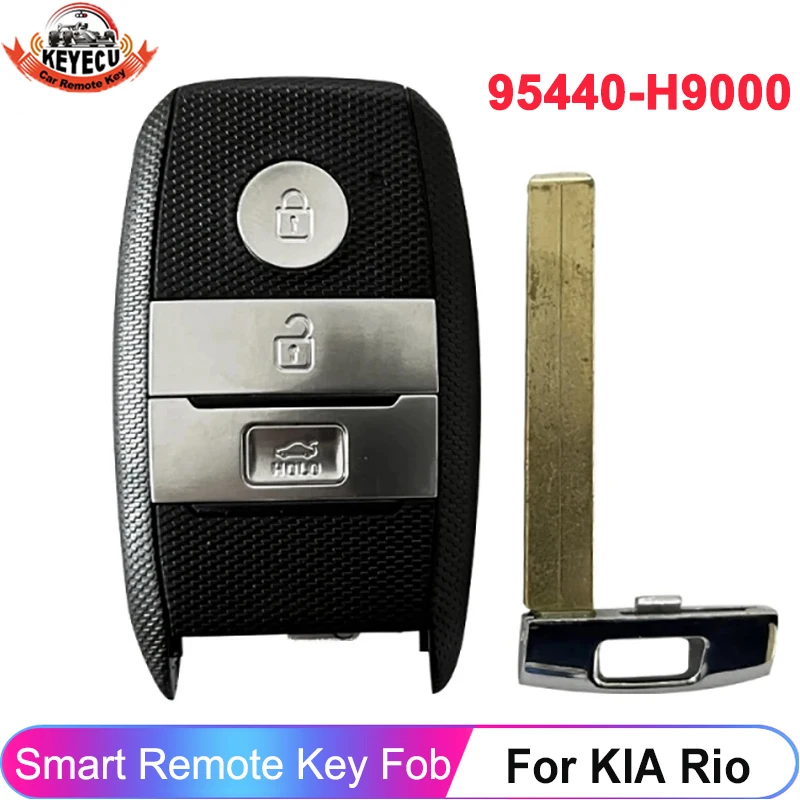 

KEYECU 95440-H9000 For KIA Rio 2017 2018 Original PCB With Aftermarket Shell Smart Key Remote Fob 433MHz 8A H Chip 95440H9000