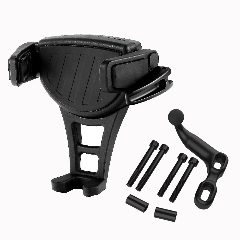 

Phone Holder with Offset Perch Mount For Harley-Davidson BMW Kawasaki