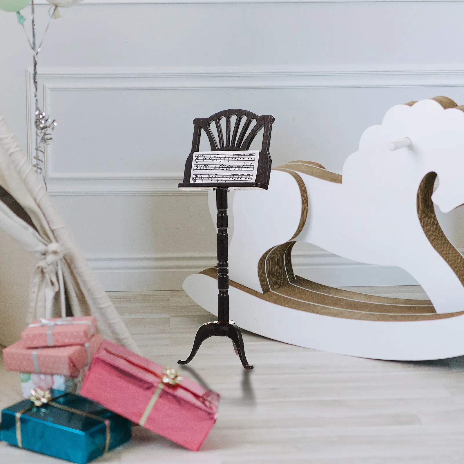 

Набор миниатюрных деревянных музыкальных подставок-имитаций, разноцветные, легкие, детские, в подарок, для декора на день рождения и праздники