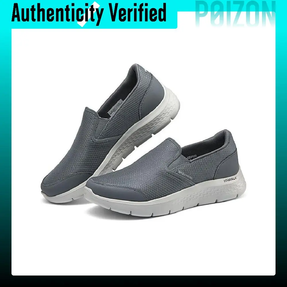 Skechers Low top Casual Shoes Men's Gray 216323-GRY view 4