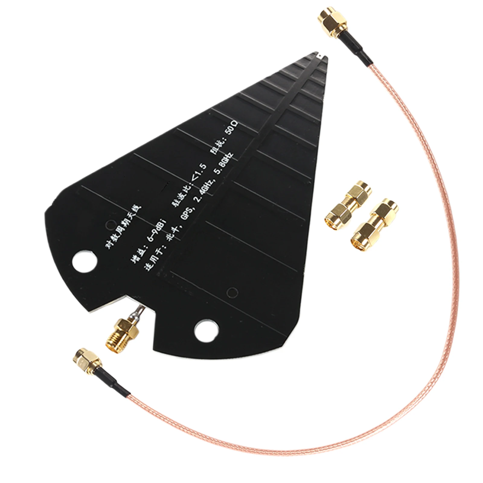 Ht5 Log Periodieke Antenne Pcb 1300Mhz-10Ghz Bereik 6-9dbi Richting Zoeken Antenne Voor Ontvangen En Verzenden Teken