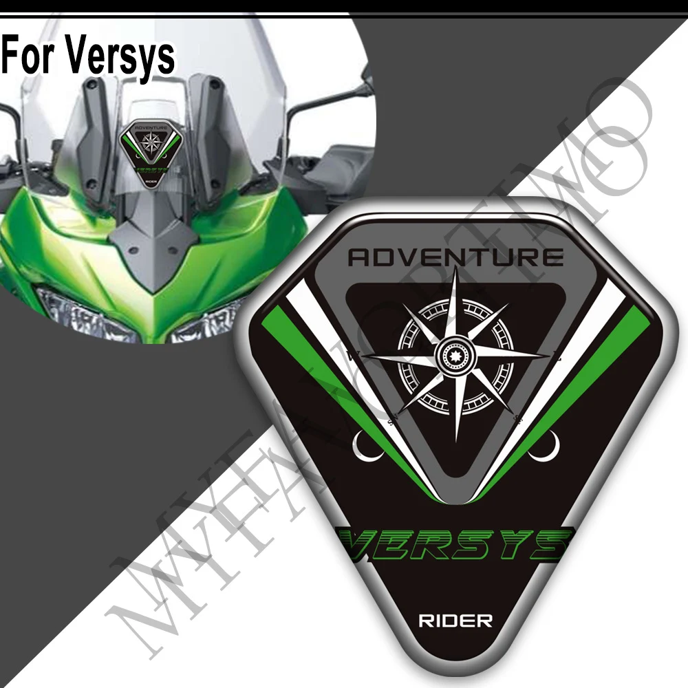 Versys 650 Fuel Previous Pad Stickers, Protector Decal, Moto, Kawasaki Versys 650LT 650 LT Adventure Touring Accessrespiration