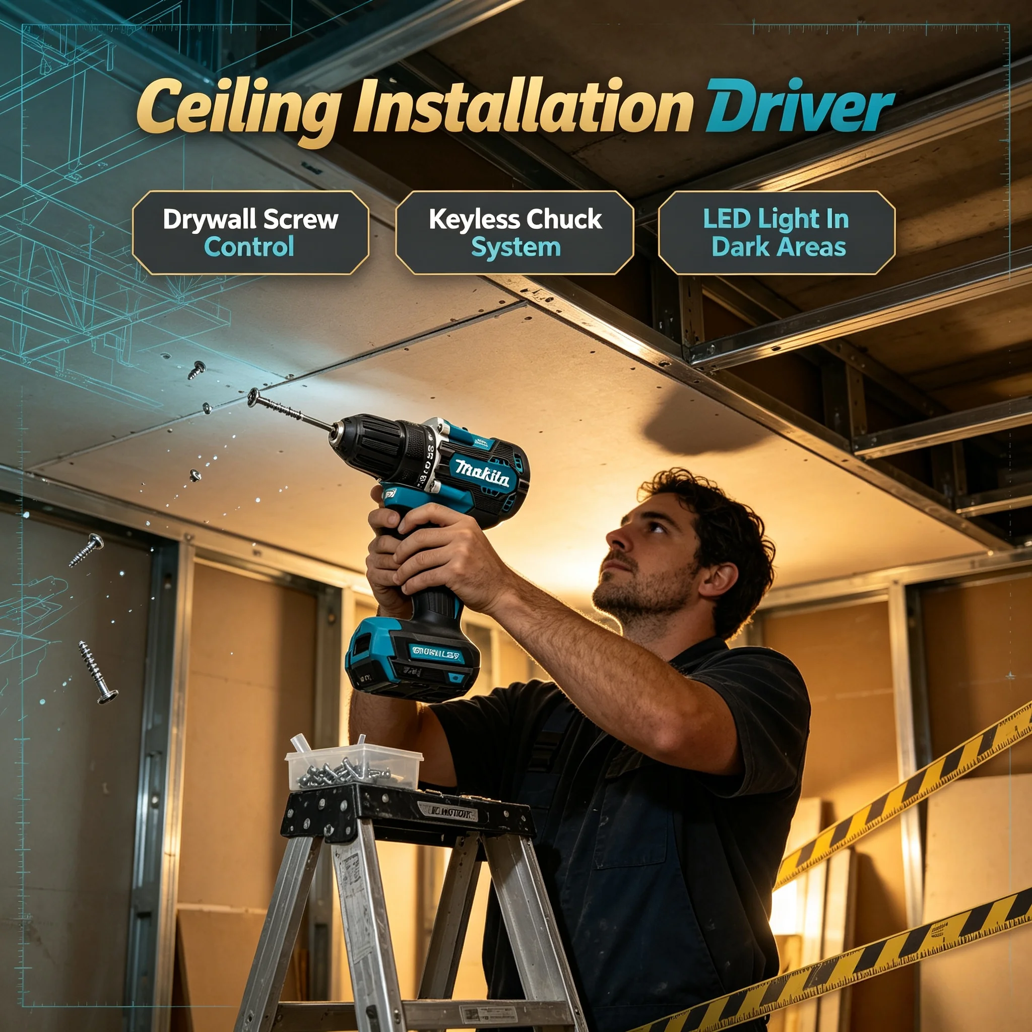 Makita DDF487 18V 10mm Fırçası - Power Tools Makita incelemesi ve fiyatı