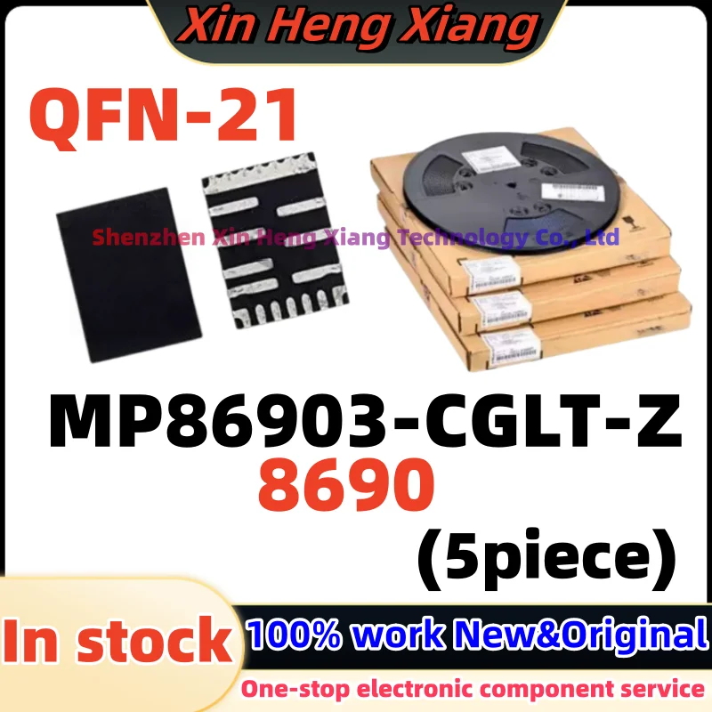 (5pcs)100%NEW 8690 MP8690 MP8690C MP86903-C MP86903-CGLT MP86903-CGLT-Z QFN-21