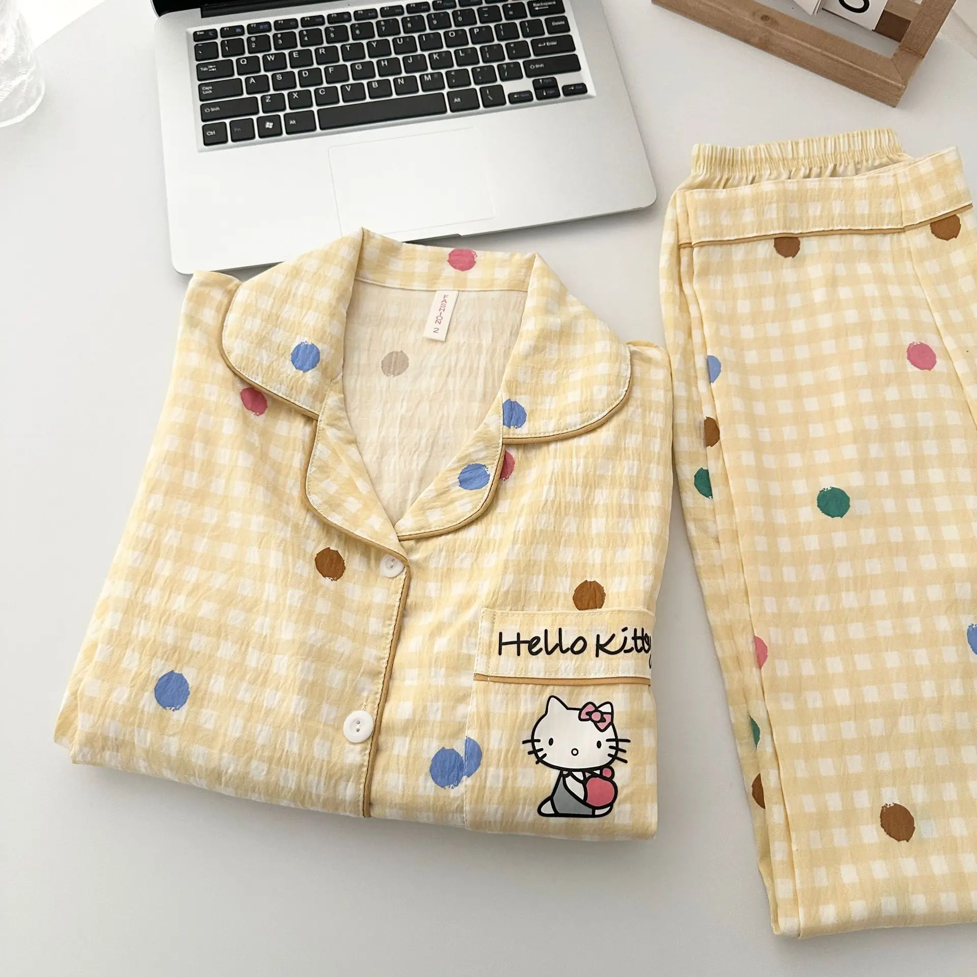 Sanrio Hello Kitty Pajama Set - alternate angle